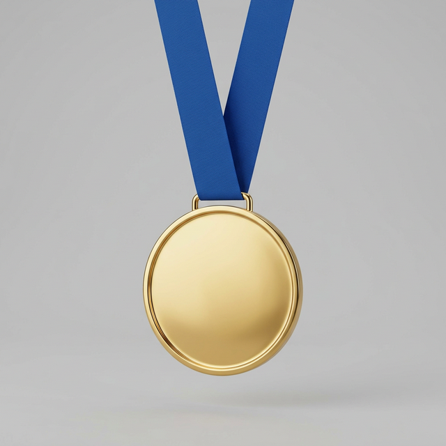 Premium Laser Engraved Medal